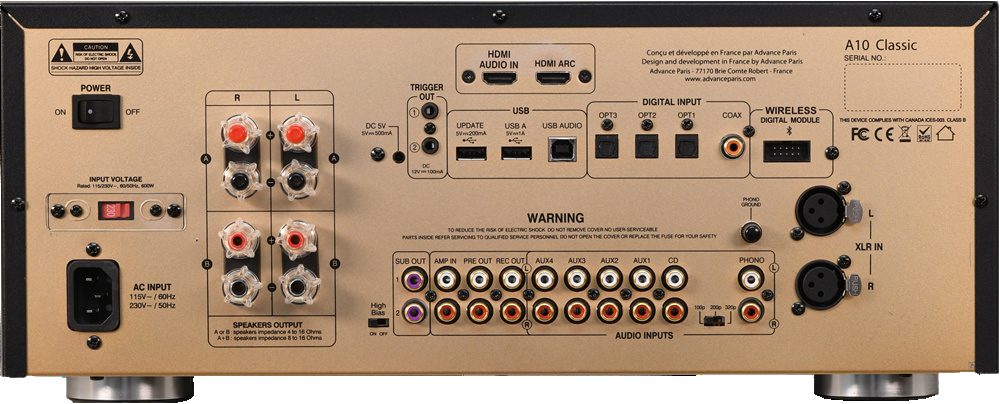 Advance Paris A10 Classic - Amplificatore a valvole