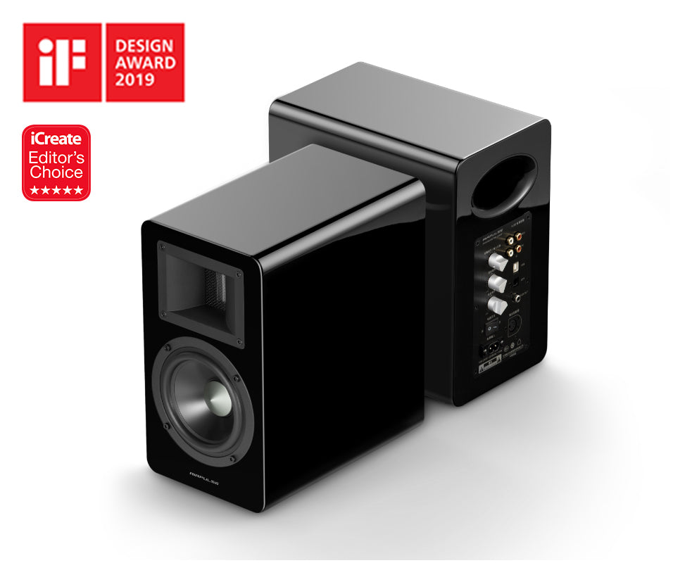 Airpulse A100 - coppia di diffusori da scaffale