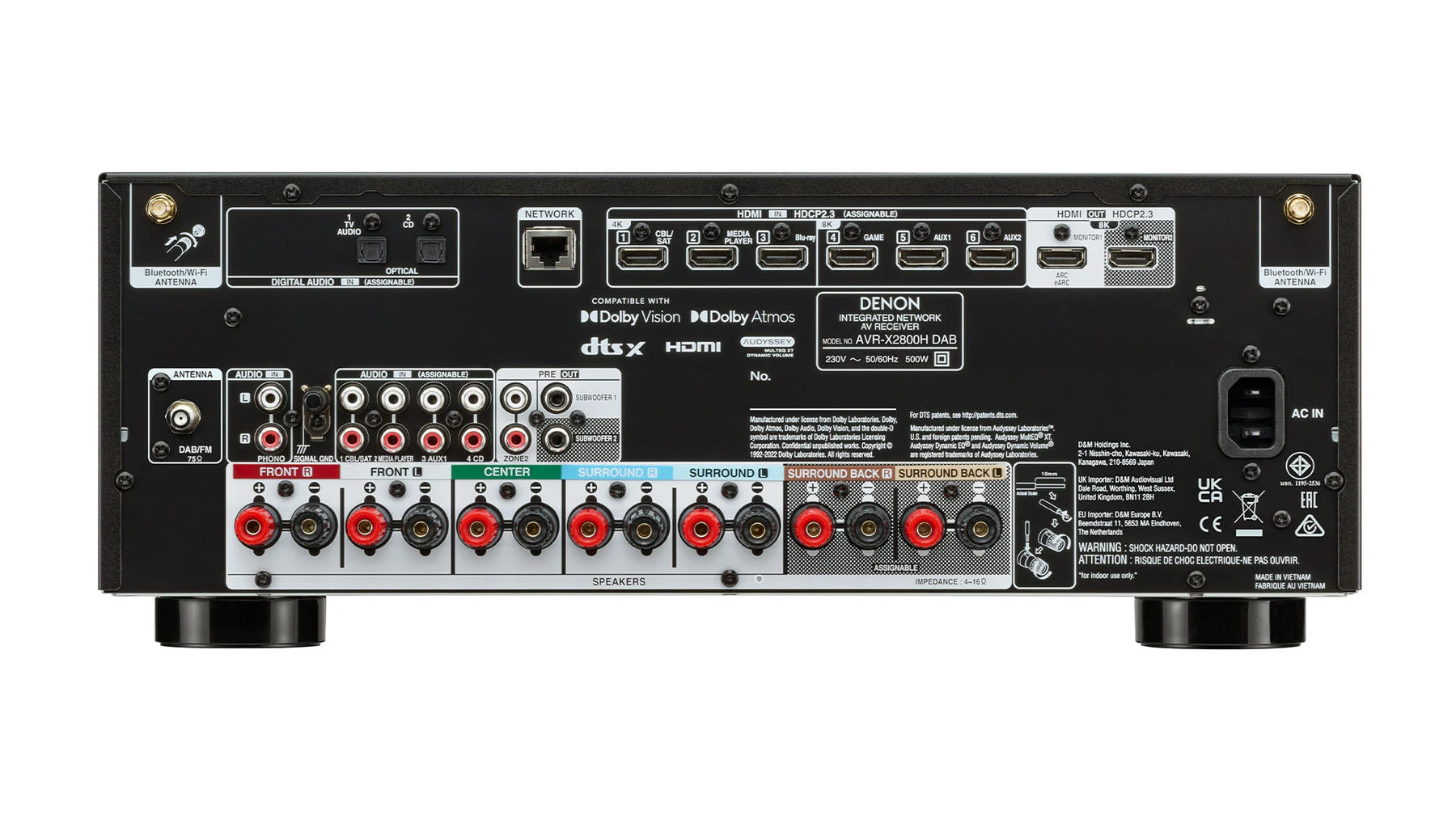 Denon AVR-X2800H DAB