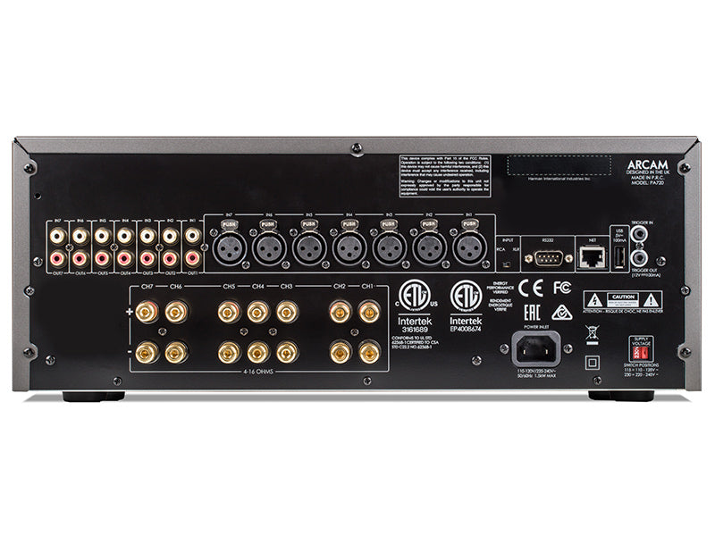 Arcam PA720 - Multi-channel power amplifier