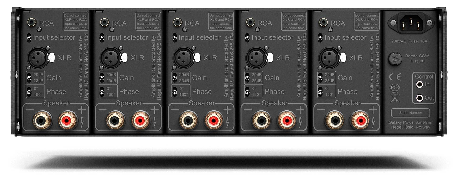Hegel C55 - Multichannel power amplifier