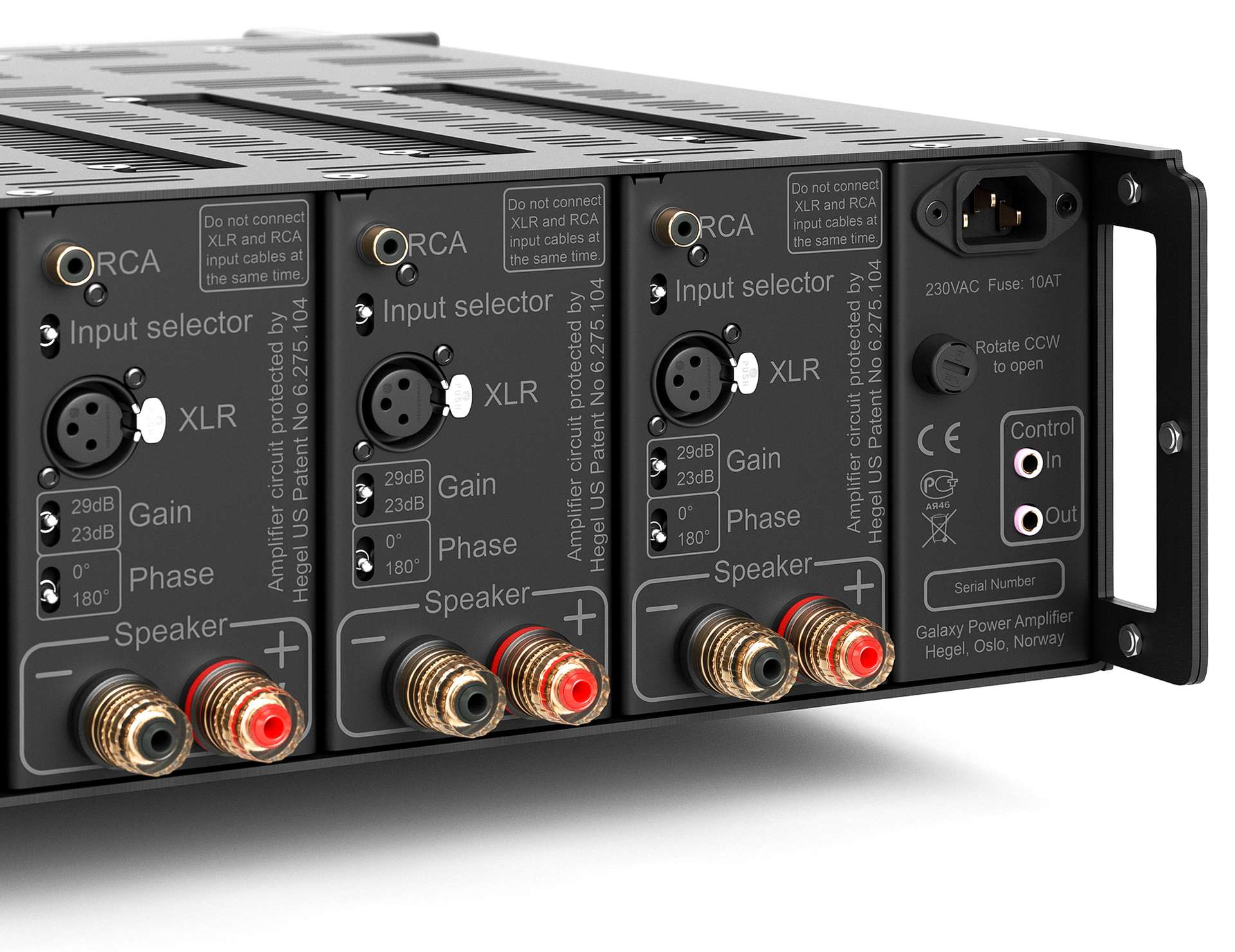 Hegel C55 - Multichannel power amplifier