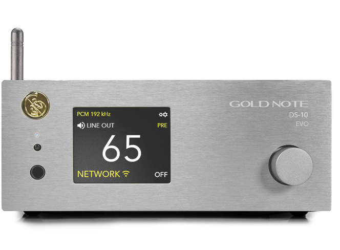 Gold Note DS-10 EVO Line - DAC - Streamer Audio