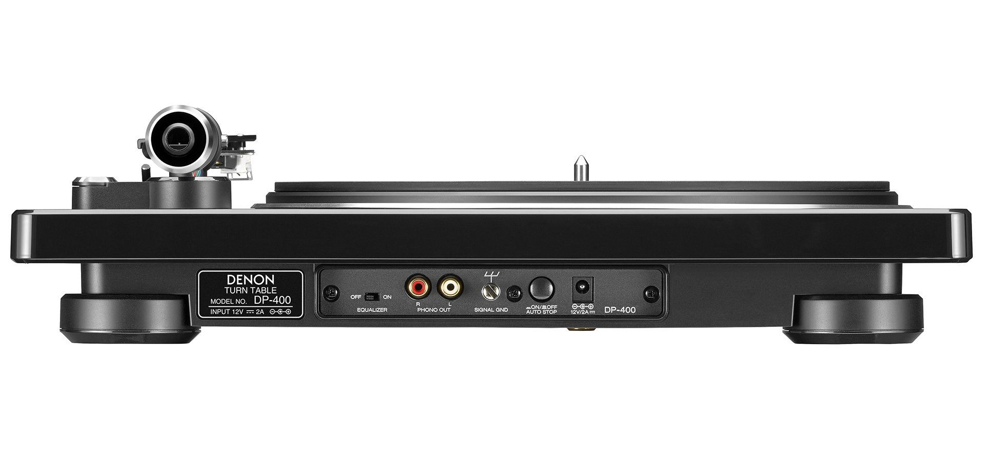 Giradischi Denon DP-400 nero back