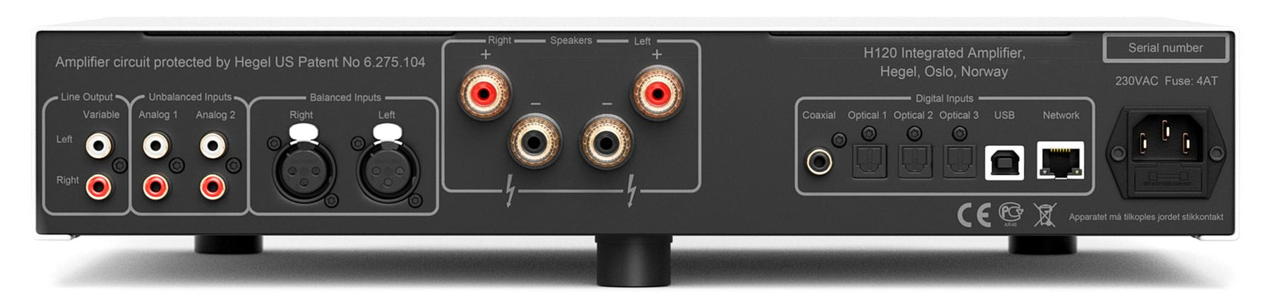 Hegel H120 - Amplificatore con streamer integrato