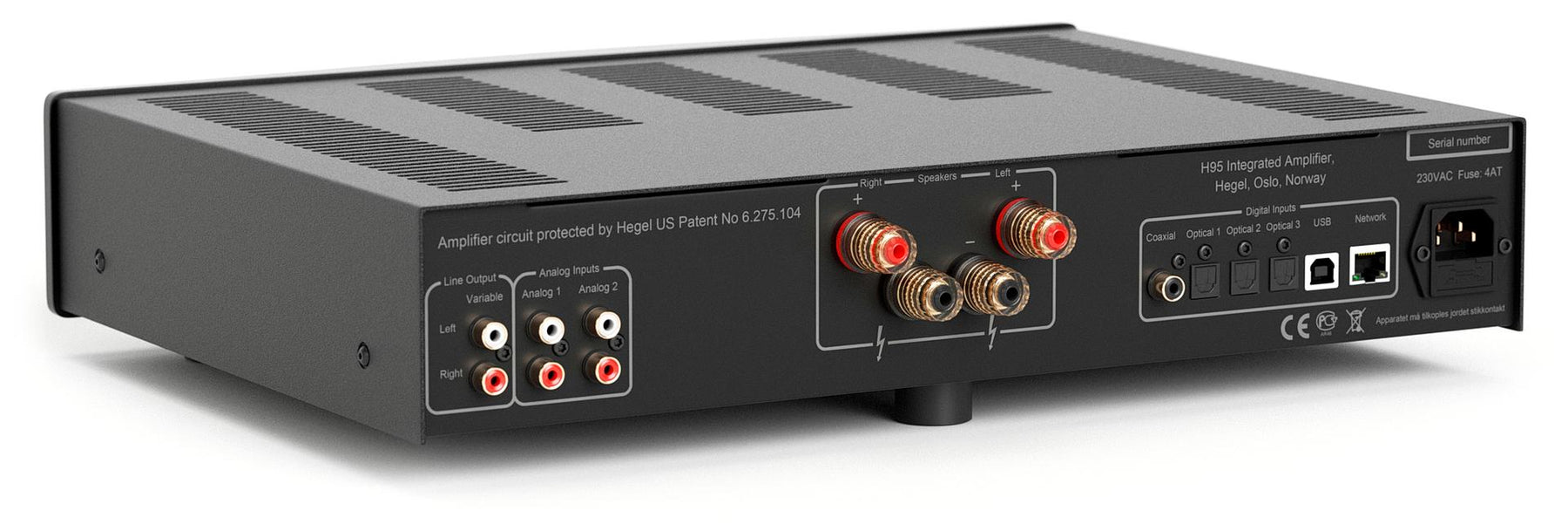 Hegel H95 - Amplificatore con streamer integrato