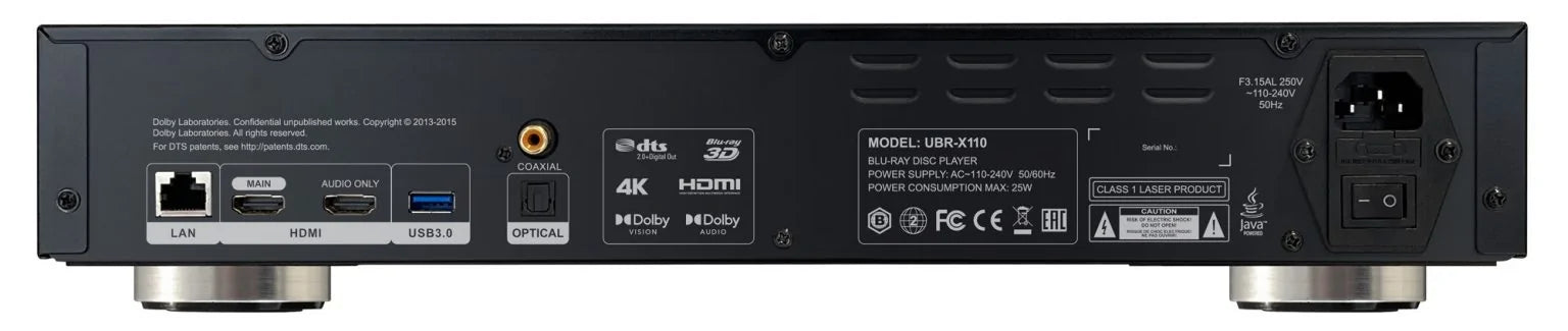 REAVON UBR-X110 - 4K Ultra HD Blu-ray Player e SACD