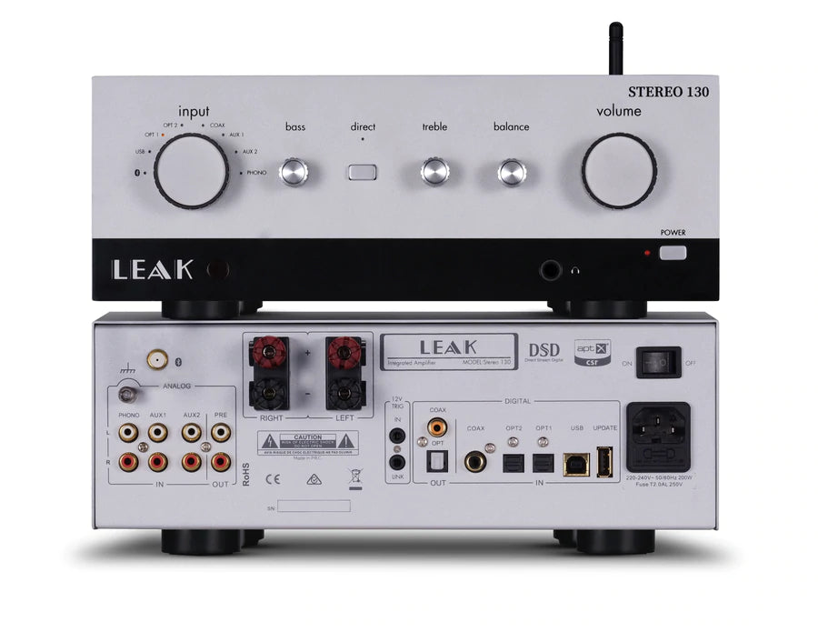 Leak Stereo 130 Silver - Amplificatore integrato stereo
