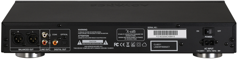Advance Paris X-CD5 - Lettore CD