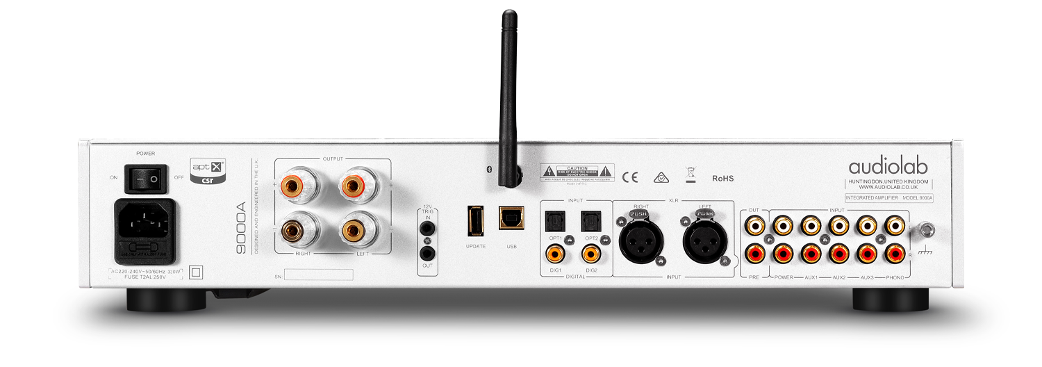 audiolab 9000A - Amplificatore stereo - silver - back