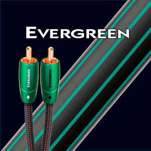 Audioquest Evergreen - Coppia di cavi  di segnale RCA/RCA - PRONTA CONSEGNA DA 0,6m e 1m