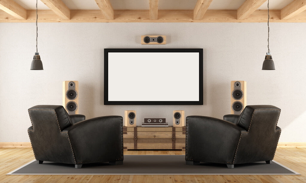 Screenline FASHION (Cornice Fissa) - Tela RADIANCE 0,8 - Telo per Home Cinema