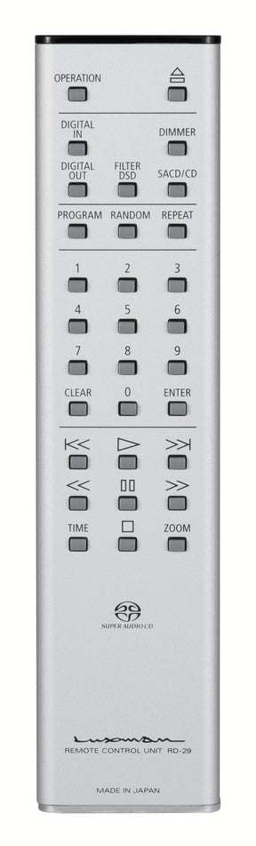 Lettore CD Luxman D-10X telecomando