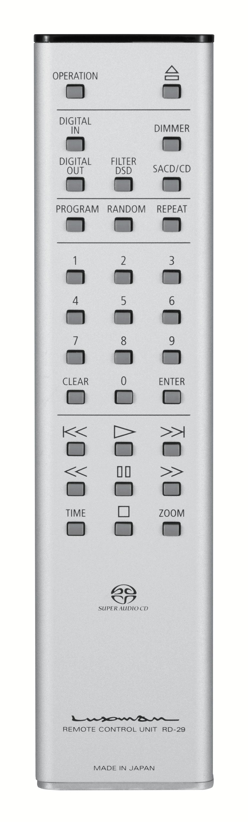 Lettore CD Luxman D-10X telecomando