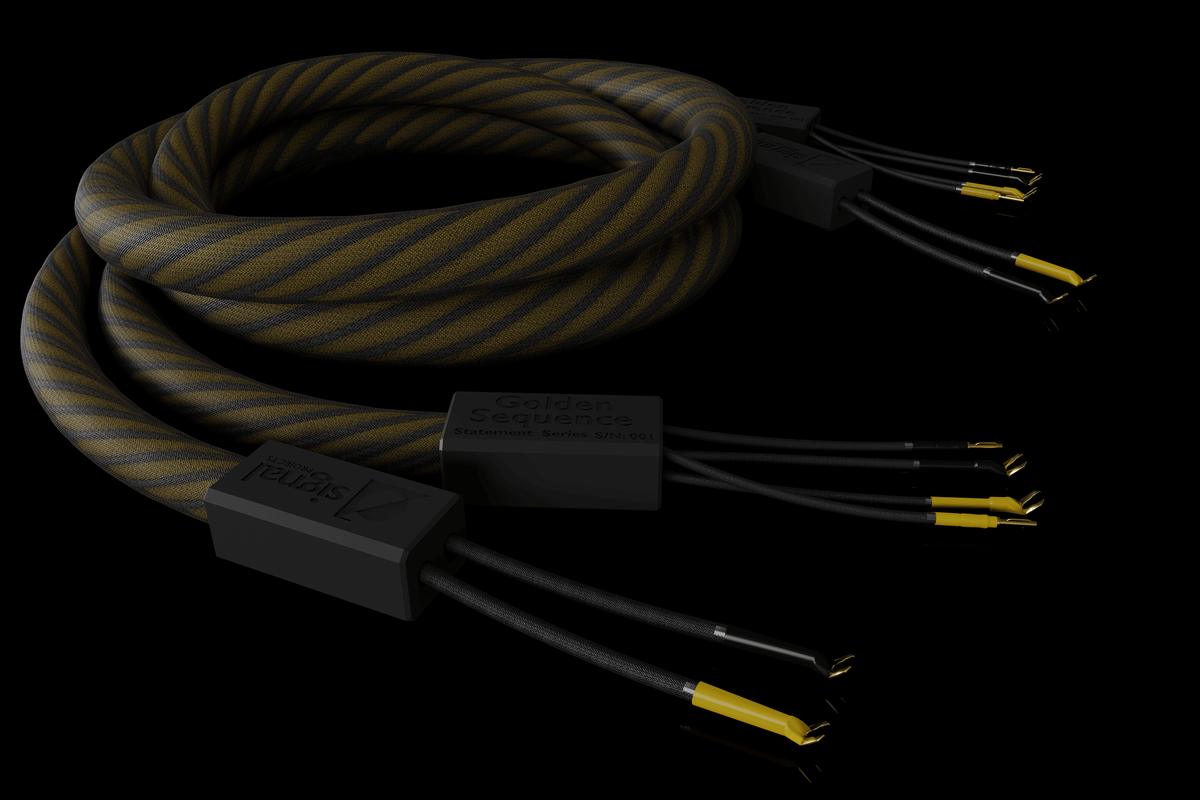 Signal Projects Golden Sequence Speaker Cables - 2m+2m