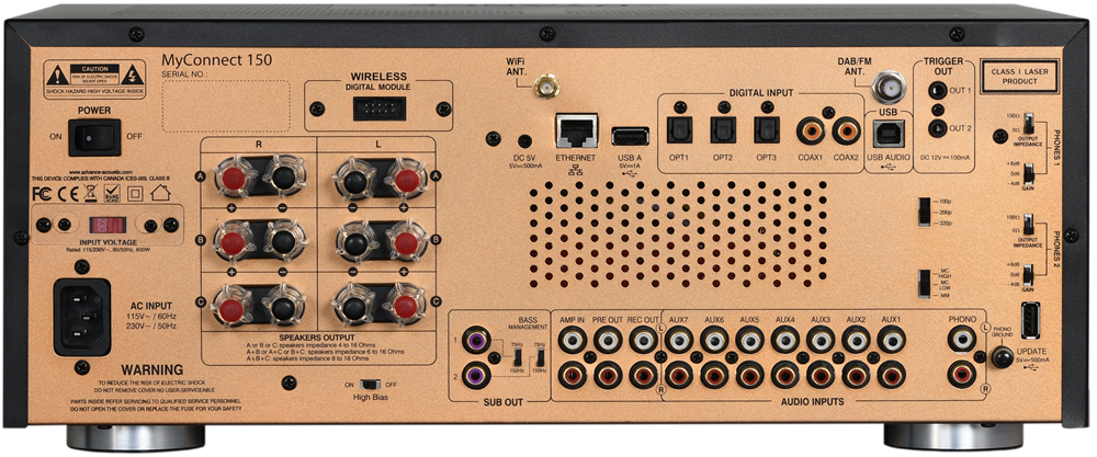 Advance Paris MyConnect 150 - Sistema audiophile "all-in-one"