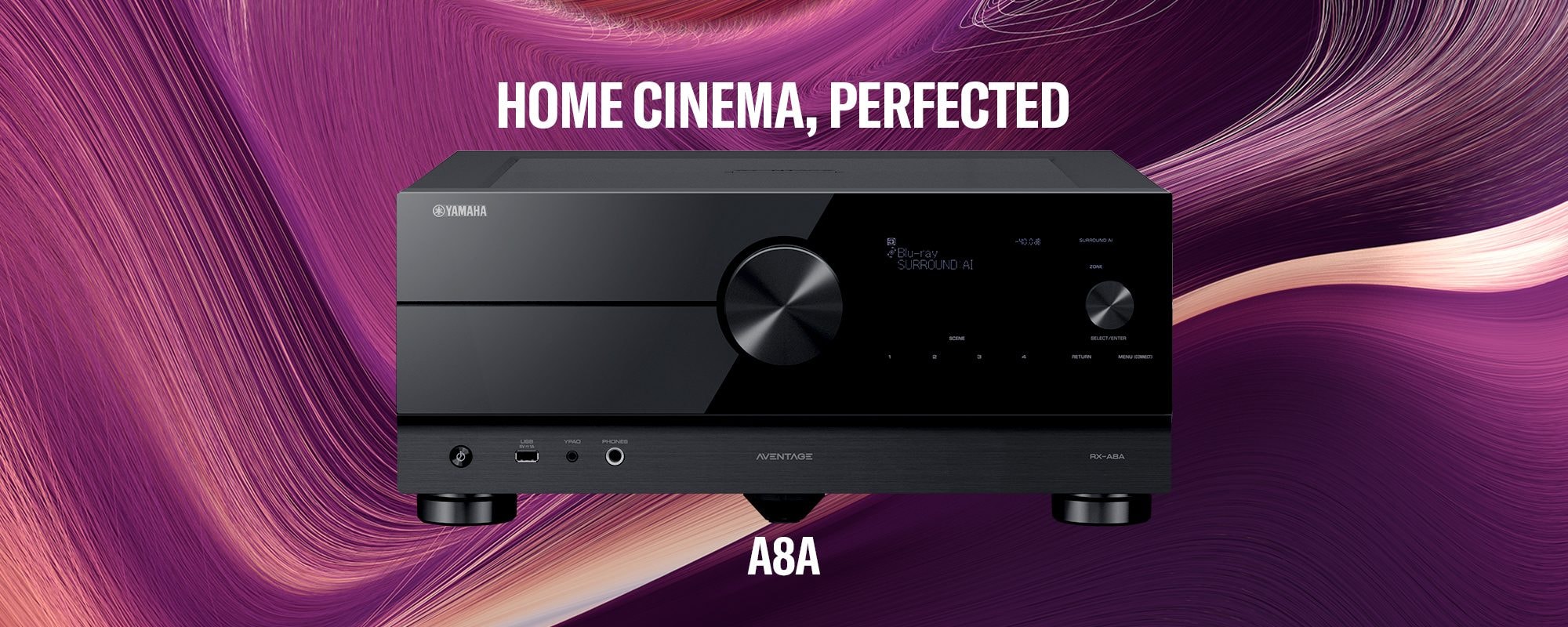 Yamaha RX-A8A - Audio Video Receiver - BOOKABLE 