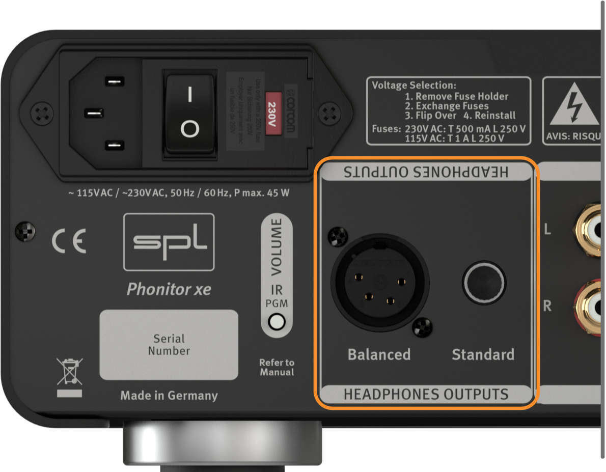 SPL Phonitor XE - Amplificatore cuffie - DAC opzionale
