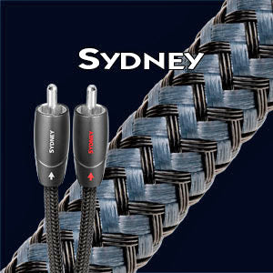 Audioquest Sydney - Cavo di segnale RCA/RCA - PRONTA CONSEGNA da 0,6m 1m 1,5m